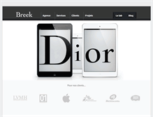 Tablet Screenshot of breek.fr